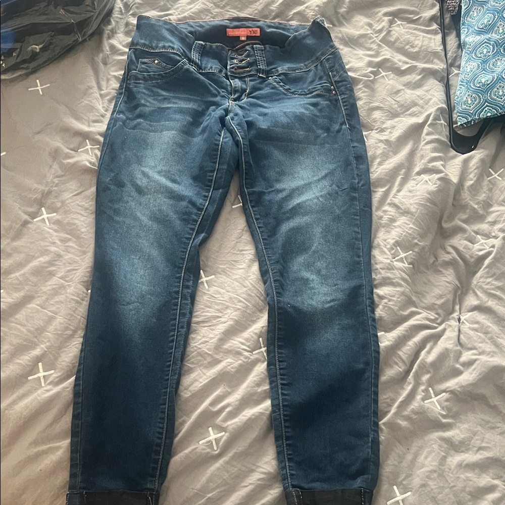 YMI Dark Blue Skinny Jeans